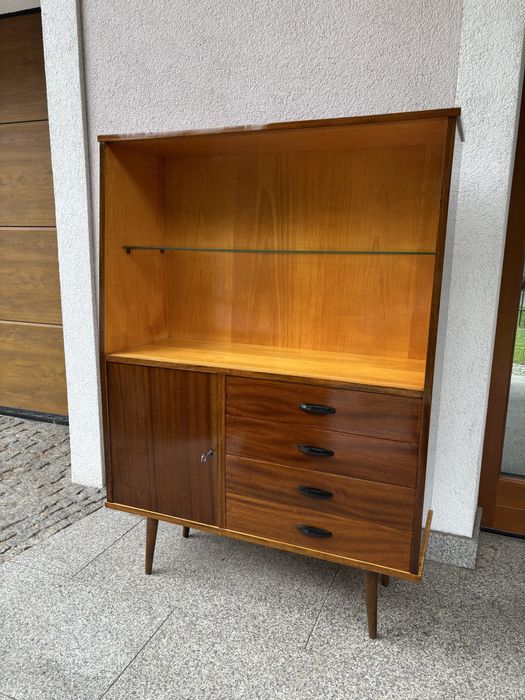 Swietny Stan! Designerska Witrynka Lata 70te XXw Design PRL