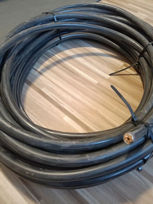Kabel WLZ  ziemny 5x16 odcinek 43 m drut miedz marki  XBK