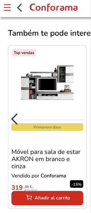 Conjunto moveis sala