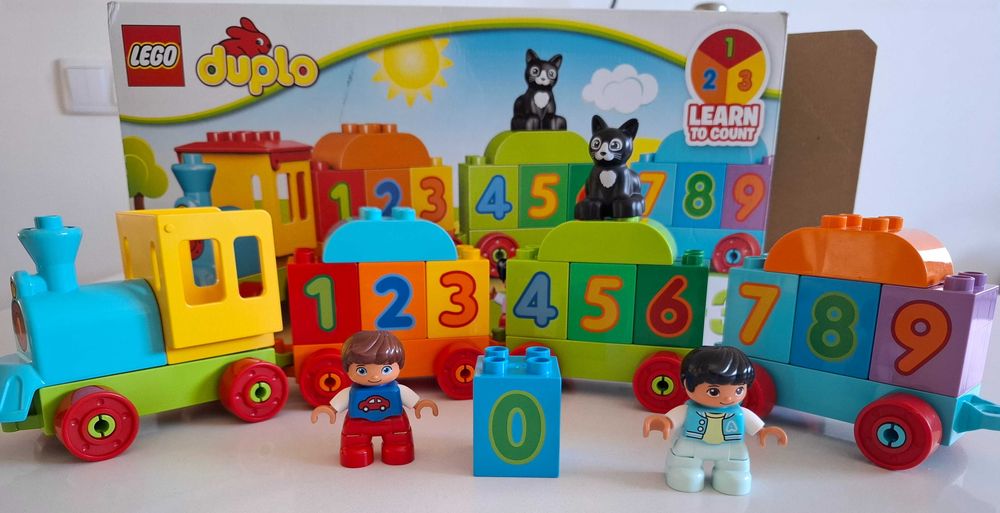 Legos duplo comboio números