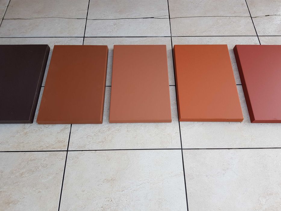 Daszki Płaskie na słupki i murki ogrodzeniowe i klinkierowe