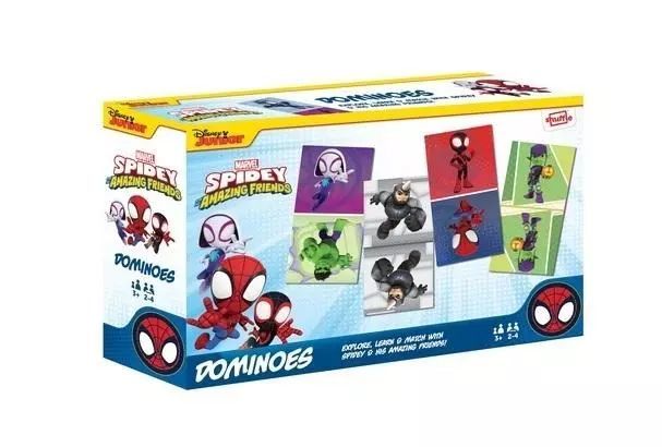 Shuffle Dominoes Spidey Cartamundi. Nowy Produkt