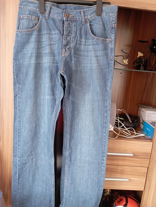 Spodnie jeansowe męskie rozm W34 (dł.nogawki 111cm)Next