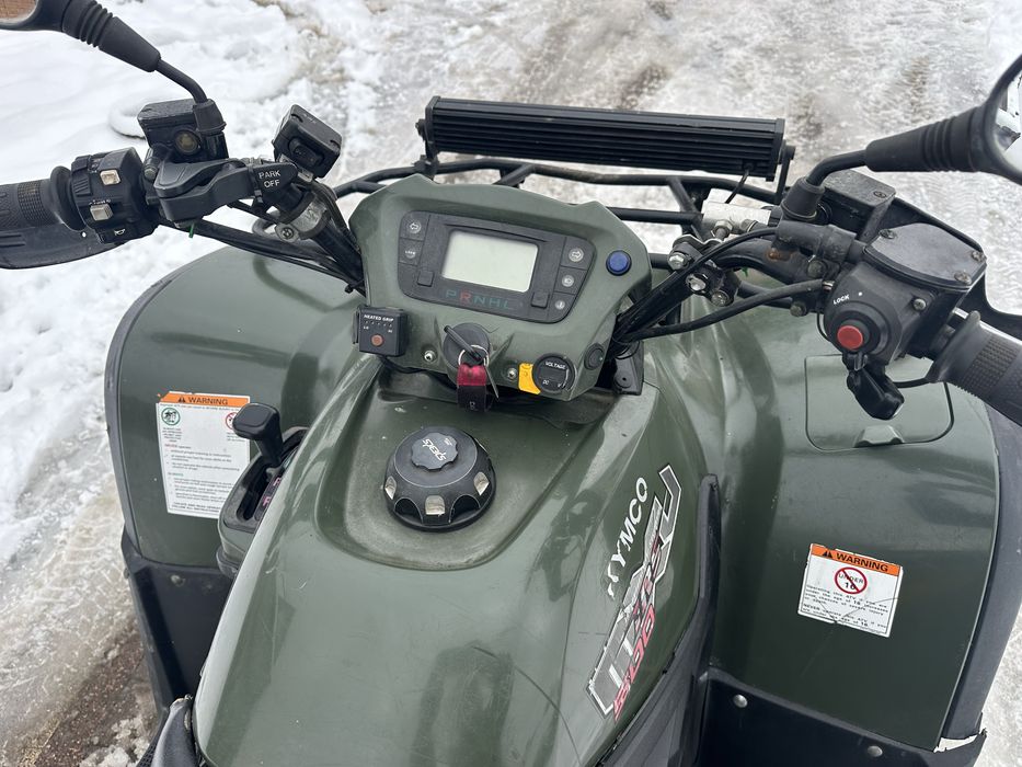 Kymco MXU 500 IRS Zarejestrowany Pług 4x4 blokada reduktor hak led