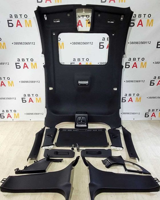 БМВ X4 F26 Х4 Ф26 Потолок Стеля чорна Салон черный Чорна М-Пакет M-Paket