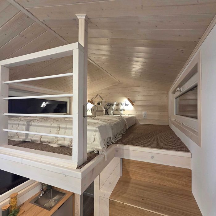Tiny House Domek mobilny Patryk 2 antresole
