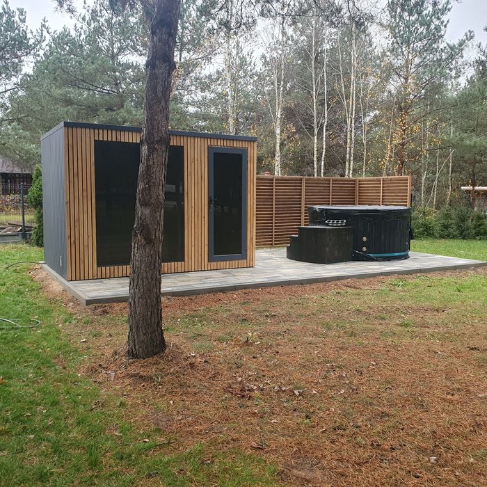 Sauna ogrodowa  !