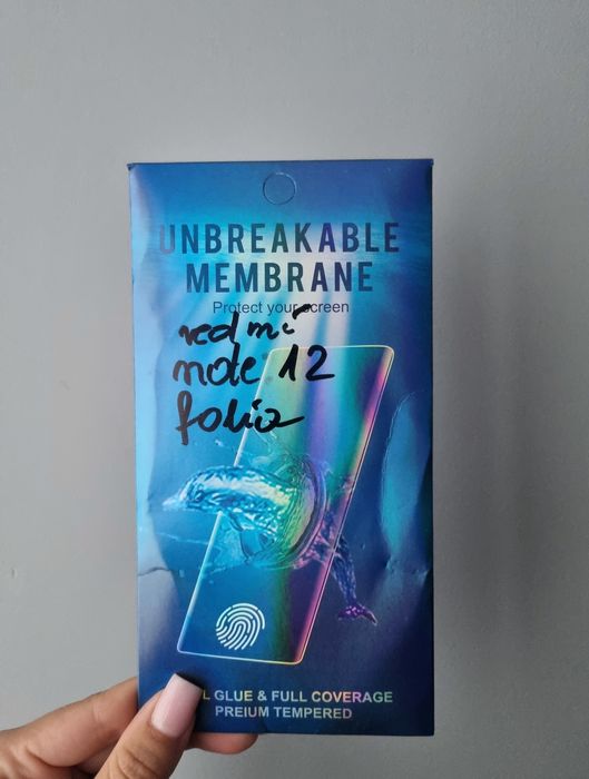 folia hydrożelowa na telefon redmi note 12  (4 sztuki)