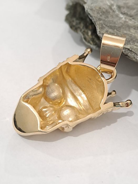 Złota zawieszka Czaha 5.5 cm 585 34 g Nowa