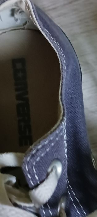 Popielate klasyczne tenisówki Converse rozm.39