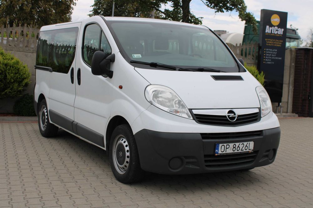 Opel Vivaro 9osób 2.0 DCI 90KM 2014Rok Przebieg 304515km