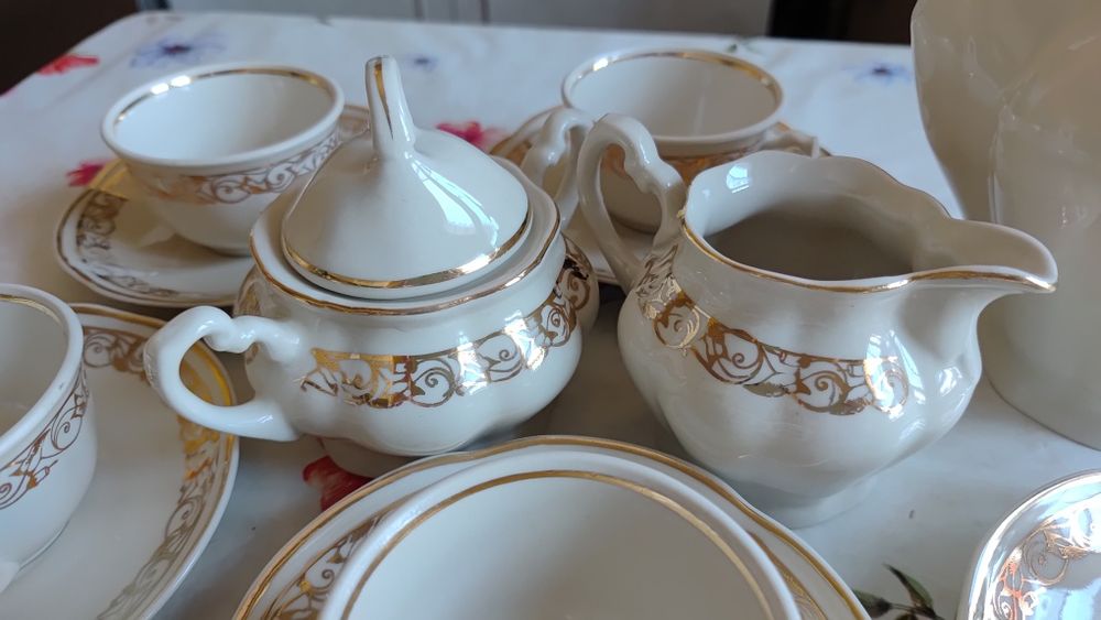Zestaw kawowy porcelana Chodzież