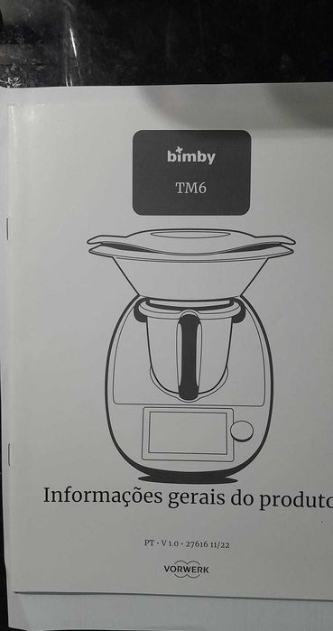 Robot de cozinha Bimby TM6 nova, na garantia