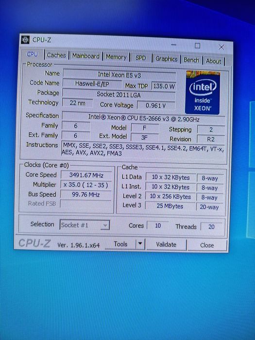 Ігровий ПК Windows 10,Xeon E5 2666v3, 32Gb, GTX 1060 6GB, 1TB+250GB ssd NVMe Kingston.