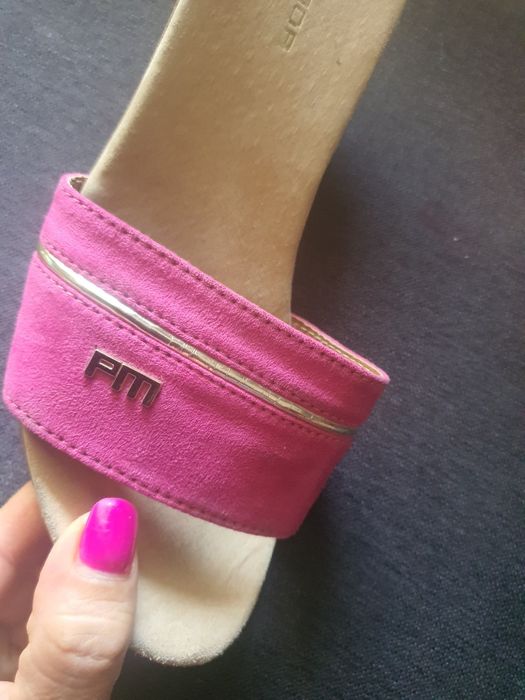 Klapki skórzane Prima moda r 38