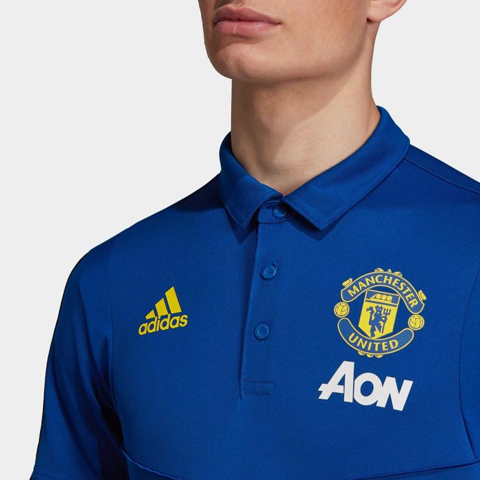 ADIDAS Manchester United MU Nowa Koszulka Polo Męska M Oryginalna 100%