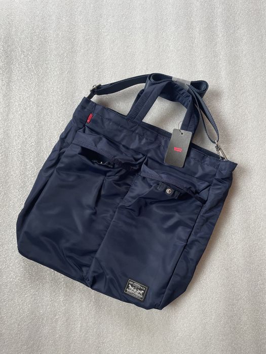 Новая сумка levis (левис mission bay tote bag navy) с европы !!ОСТАННЯ!!