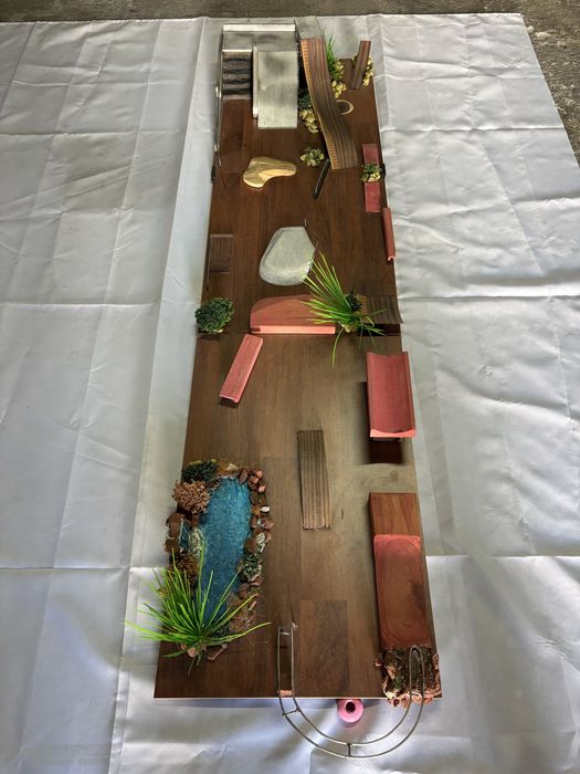 Parque para “mini skate”