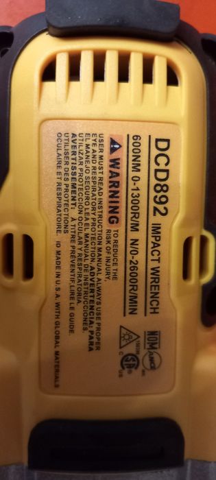 Klucz pod baterię Dewalt
