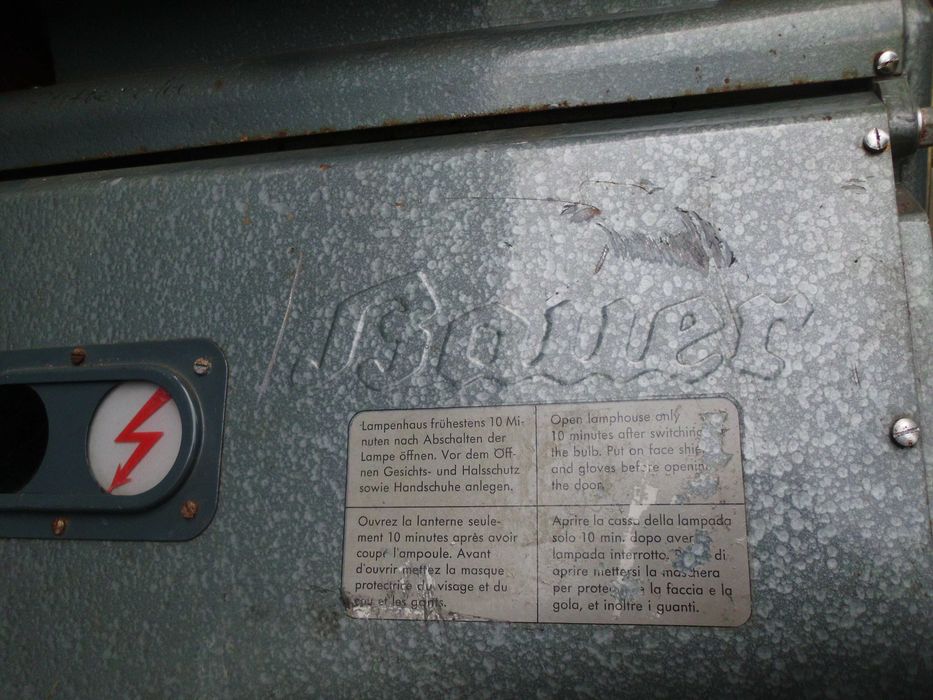 Projektor filmowy 16 Bauer Selecton II  Klangfilm  preampy Siemens