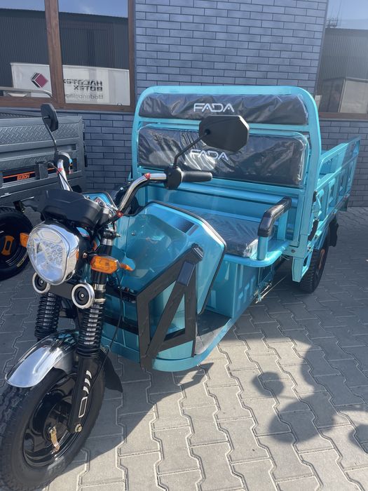 Вантажний груз Електротрицикл Муравей Fada  Мул, Вол, Бізон 2 квт