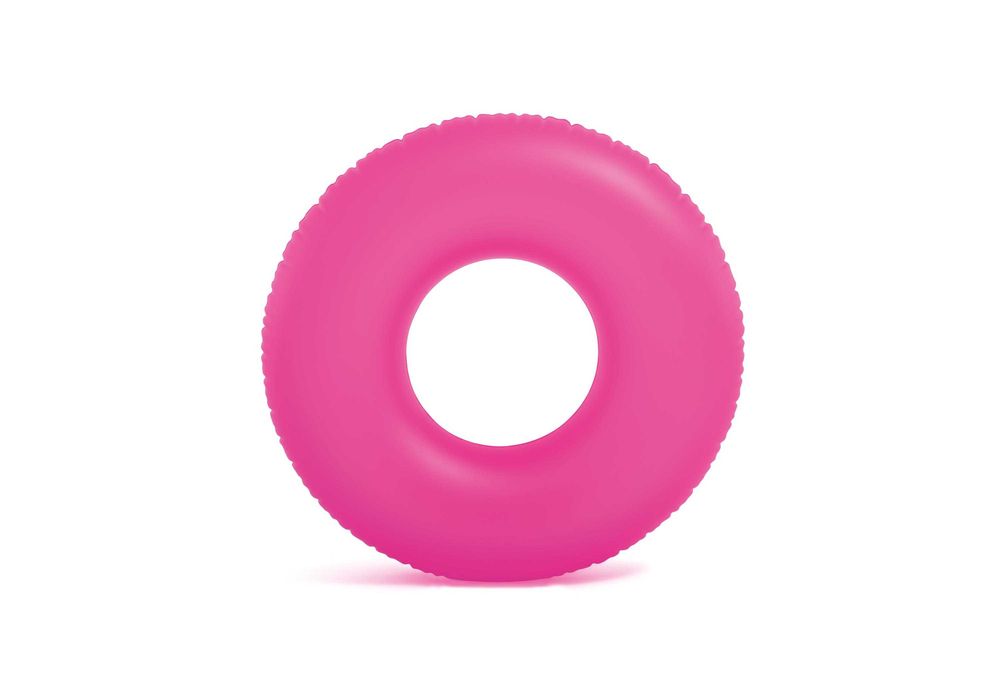 Intex koło plażowe dmuchane 91 cm neonowy półmat