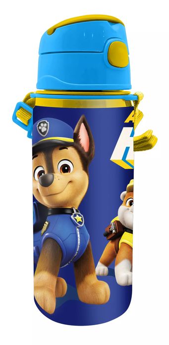 Bidon 600ml aluminiowy Paw Patrol PW19994. Kids Euroswan. Nowy Produkt