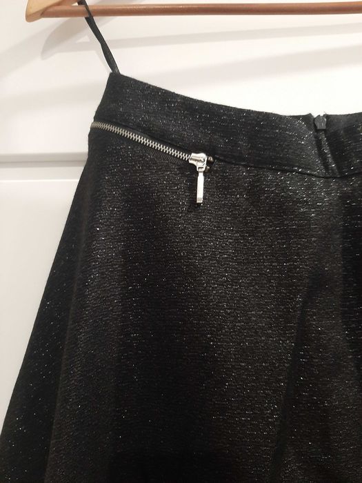 Spódnica z połyskującą nitką, 36, Mohito