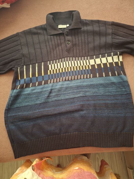 Sweter męski polo