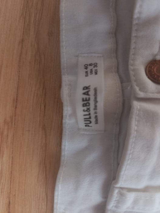 Белые клёш джинсы, white flared jeans