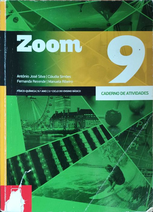 Zoom 9 ano - Fisico-Quimica - Manuais + Caderno de Atividades