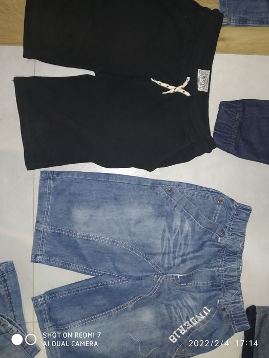 Spodnie chłopięce sztuka