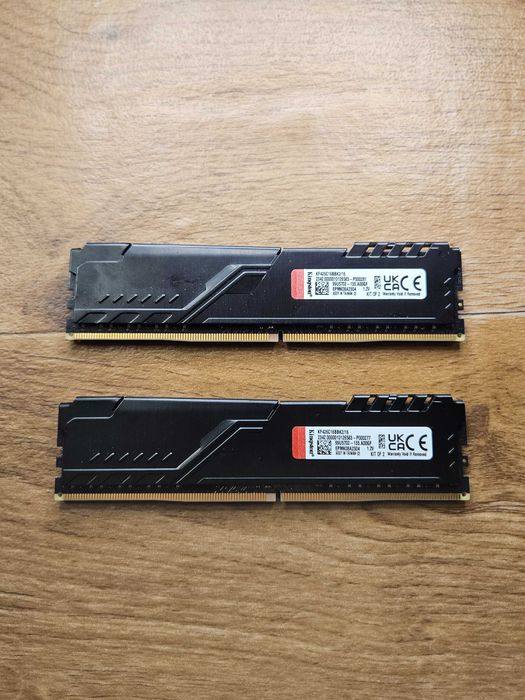 Kingston Fury Beast 16 gb 2 x 8 gb 2666 МГц DDR 4 intel amd гарантия