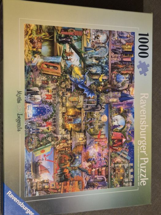 Puzzle ravensburger mity i legendy 1000