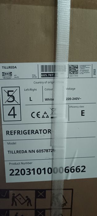 Lodówka Ikea Tillreda