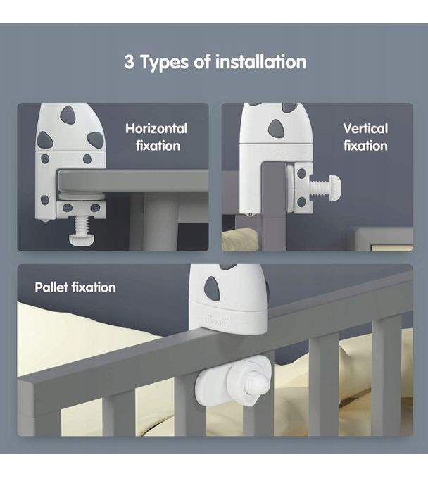 Karuzela żyrafa do łóżeczka projektor + pilot