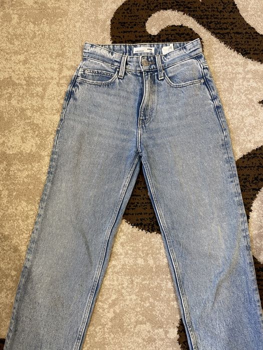 Підліткові джинси з високою посадкою