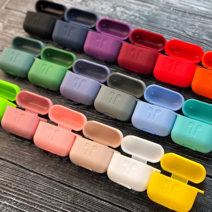 Silicone case airpods 2 3 4 Pro Pro2 силіконовий чохол аирподс аірподс