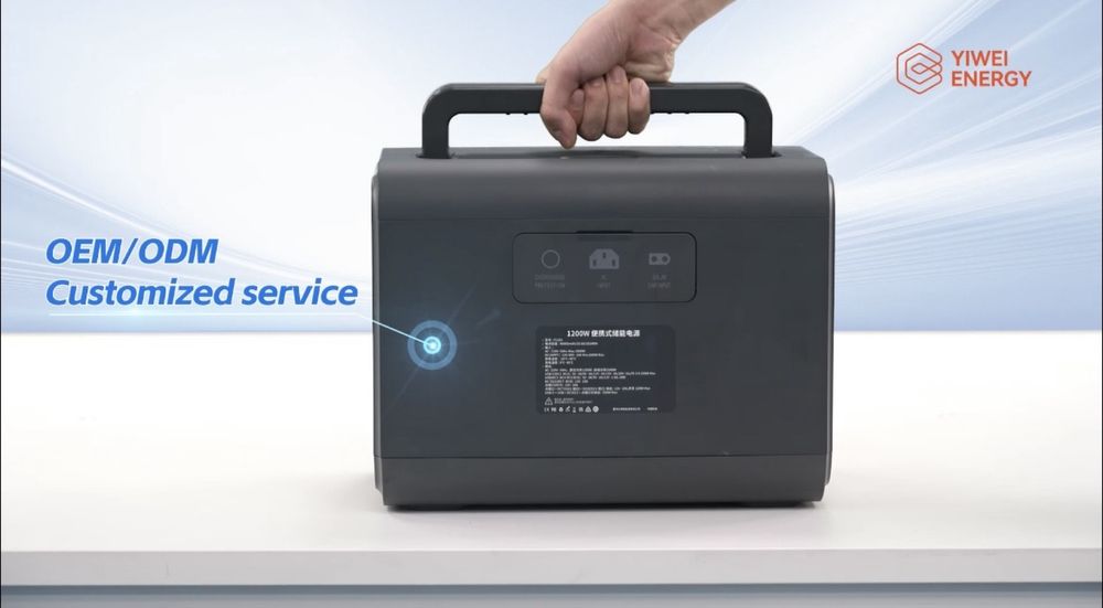 Нова зарядна станція EVE F1202 1200W / 1024Wh (завод Oukitel P1201)