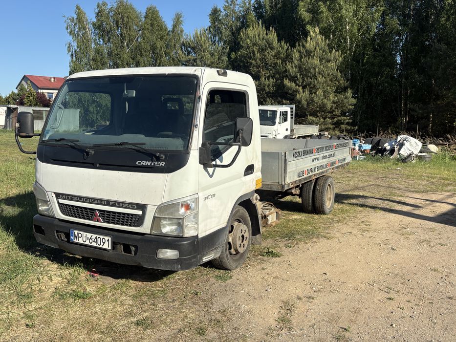 Mitsubishi fuso canter 3.0 silnik skrzynia rama kiper wywrotka