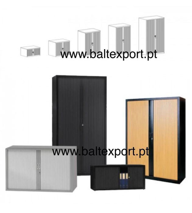 Armário Portas de Correr Persiana 1980x800x420 mm Várias Medidas Novo