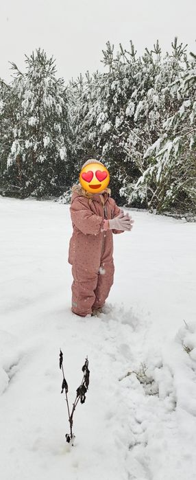 Kombinezon zimowy dziecięcy h&m 98 ocieplany zima