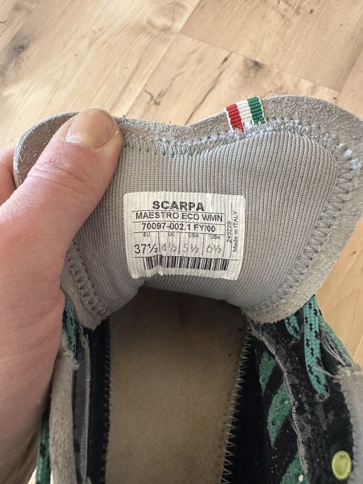 Buty wspinaczkowe Scarpa Maestro Eco wmn 37,5
