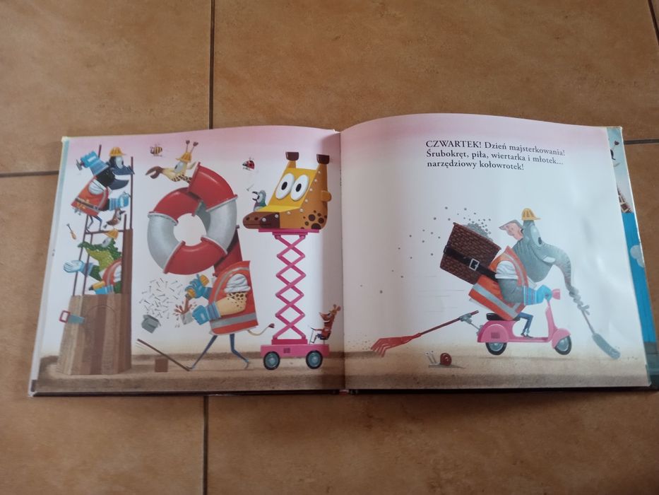 Tydzień na budowie książka dla dzieci