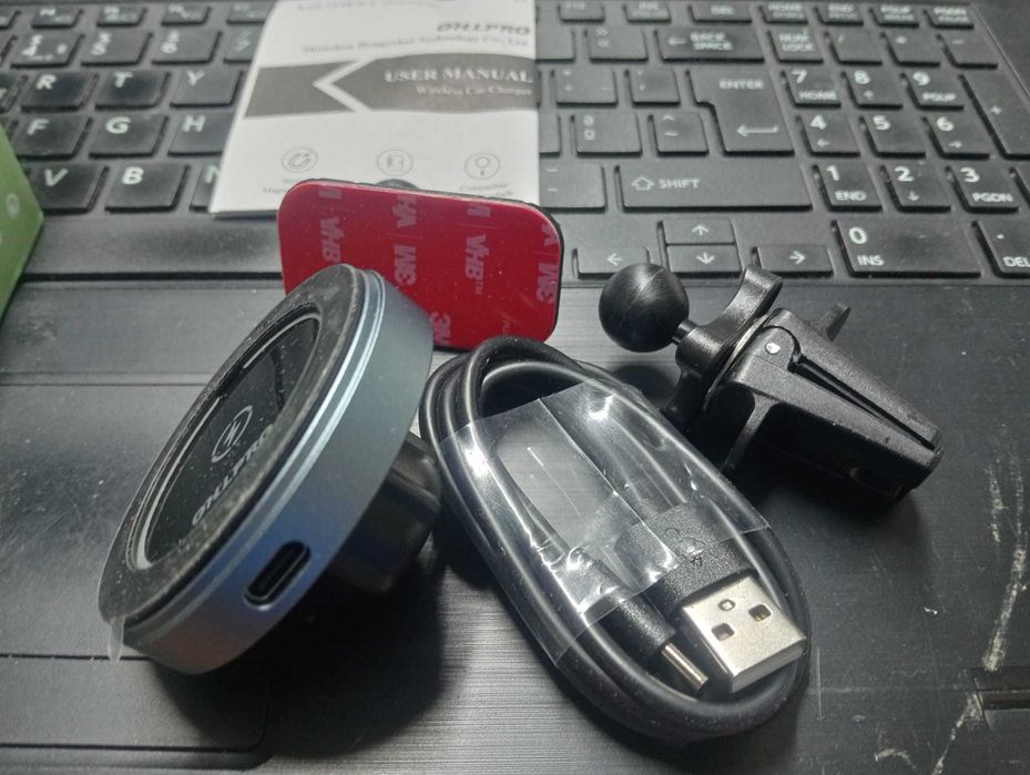 Suporte Magnético  OHLPRO W11C – Alumínio e Carregamento USB-C