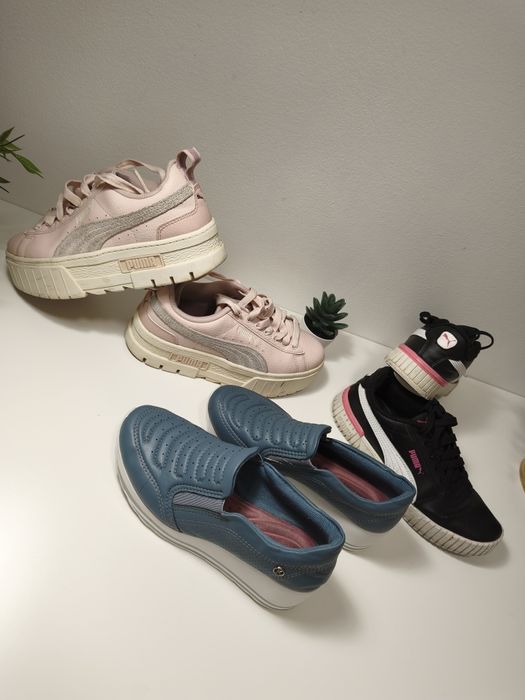 Lote 3 pares calçado n°36 usados