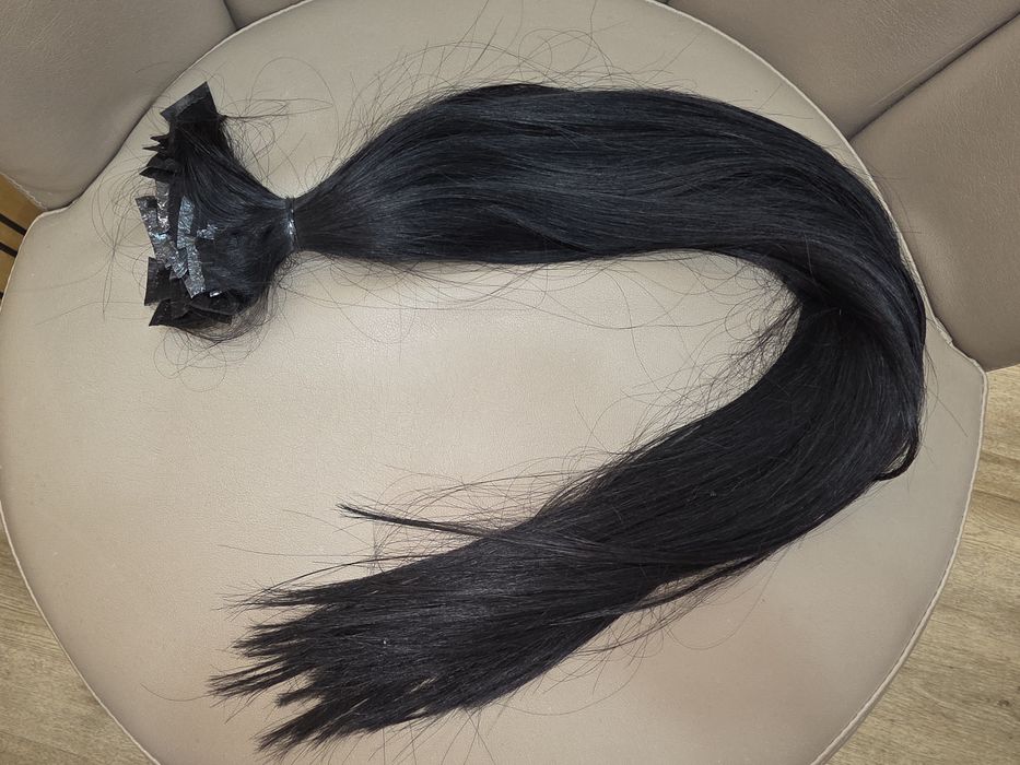 Extensões de cabelo natural