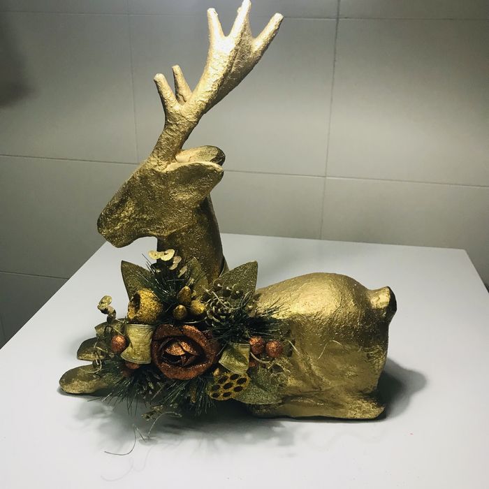 Rena dourada com efeites