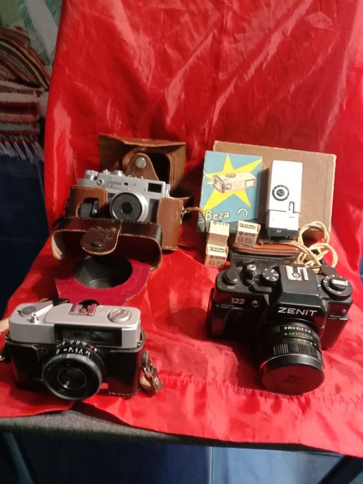 Фотоаппараты. Япония. СССР.