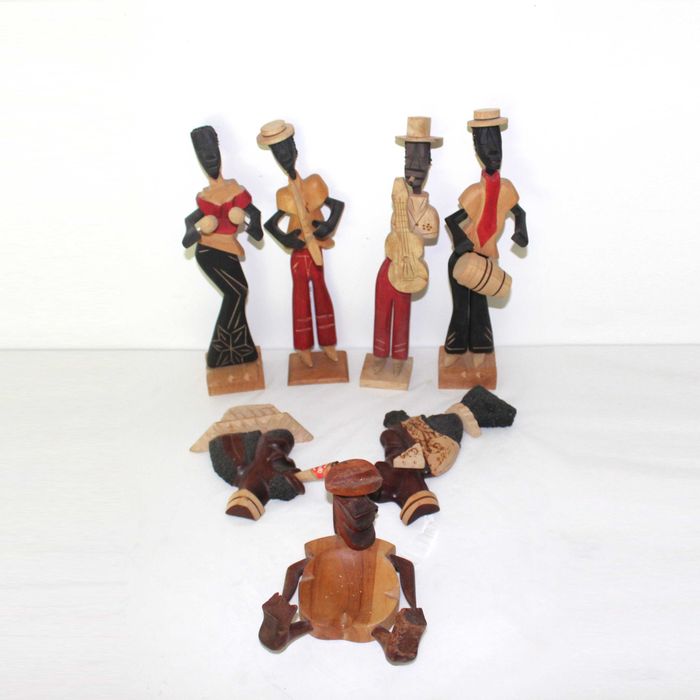 Artesanato Cubano - Madeira